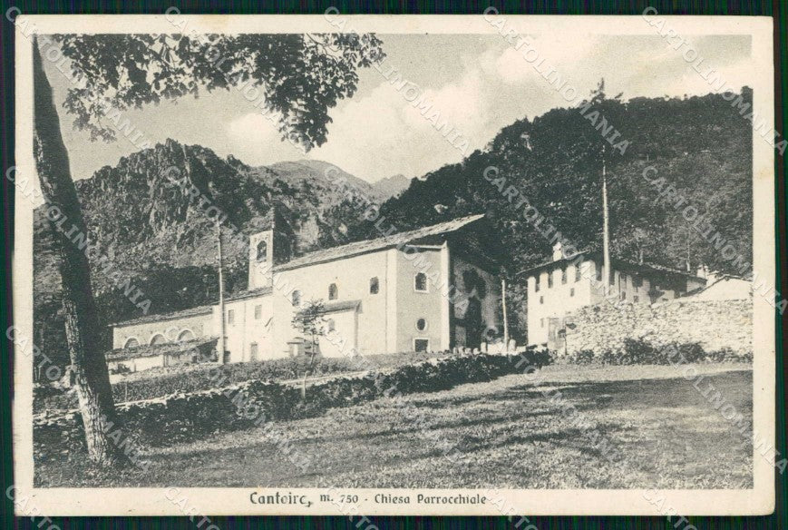 Torino Cantoira Chiesa Parrocchiale cartolina RB7190 – fronte