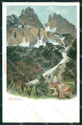 Belluno Cortina d'Ampezzo Tre Croci cartolina RB7201 – fronte
