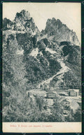 Belluno Cortina d'Ampezzo Hotel Tre Croci Monte Cristallo cartolina RB7203 – fronte