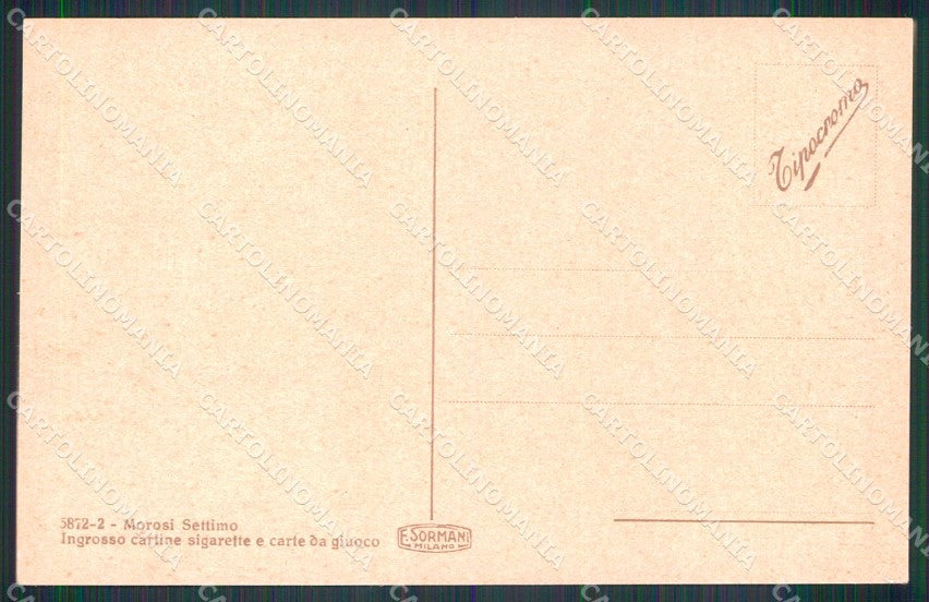 Livorno Cecina Marina Piazza Guerrazzi Tipocromo cartolina RB7218 – retro