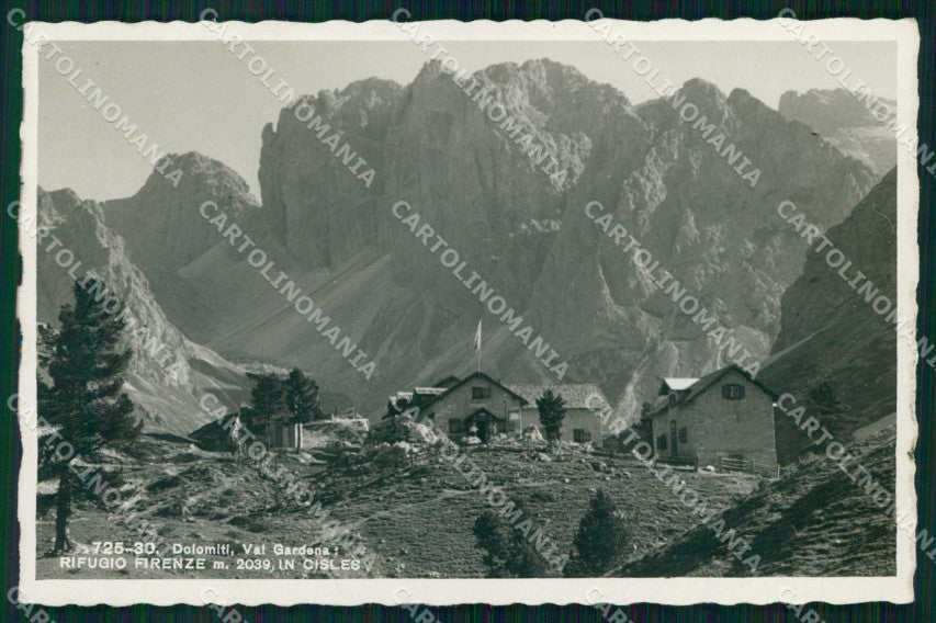 Bolzano Cisles Rifugio Firenze Foto cartolina RB7226 – fronte