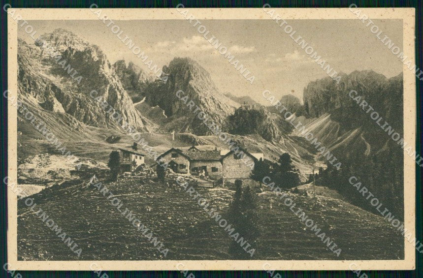 Bolzano Cisles Rifugio Firenze cartolina RB7229 – fronte
