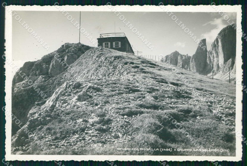 Trento Campitello di Fassa Rifugio Col Rodella Foto cartolina RB7231 – fronte