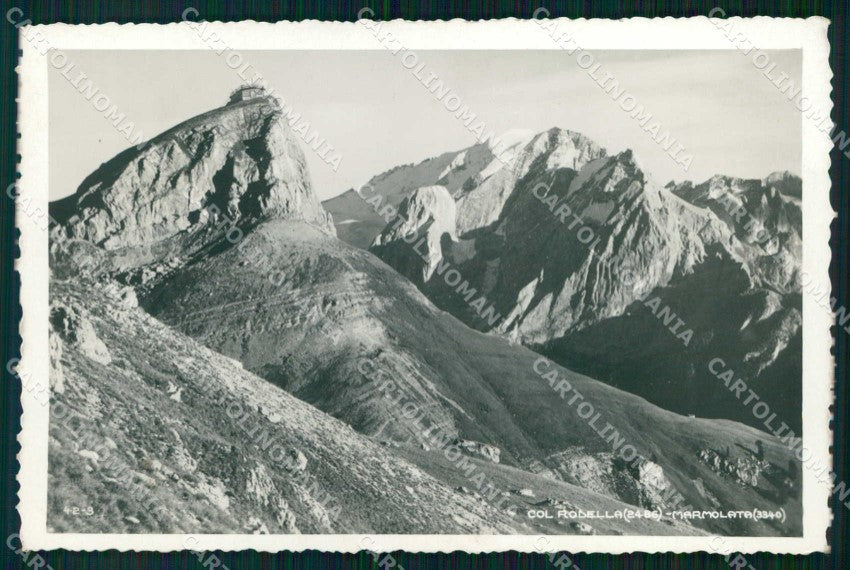 Trento Campitello di Fassa Col Rodella Marmolada Foto cartolina RB7234 – fronte
