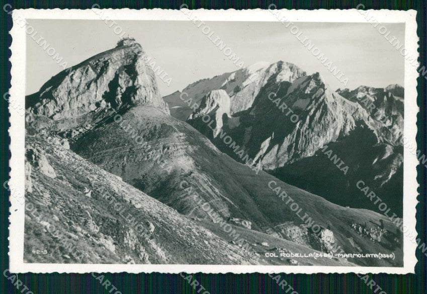 Trento Campitello di Fassa Col Rodella Marmolada Foto cartolina RB7235 – fronte