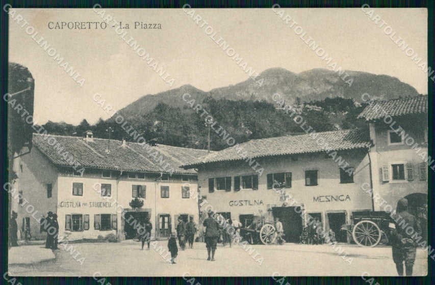 Slovenia Caporetto Militari cartolina RB7245 – fronte