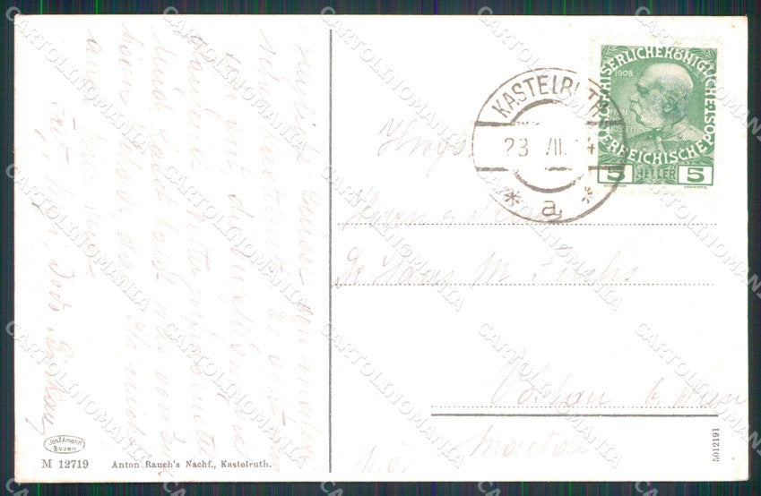 Bolzano Castelrotto cartolina RB7246 – retro