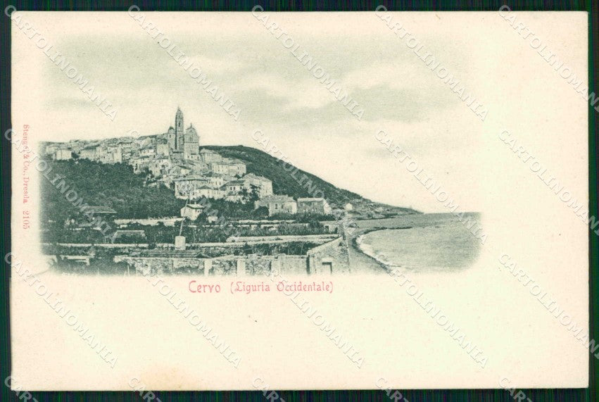 Imperia Cervo Stengel 2105 cartolina RB7253 – fronte