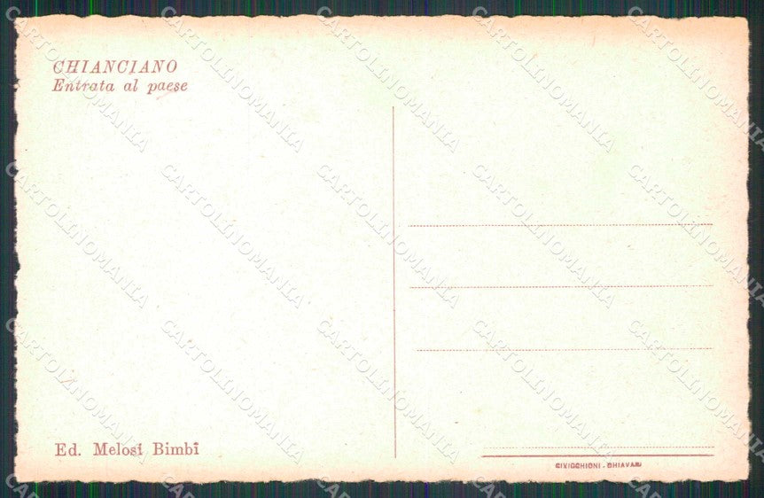 Siena Chianciano Terme Entrata al Paese cartolina RB7257 – retro