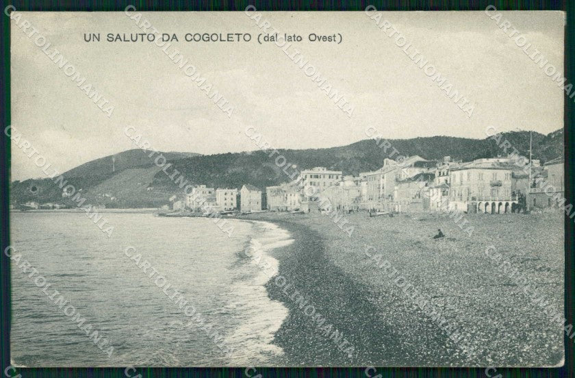 Genova Cogoleto Spiaggia cartolina RB7259 – fronte