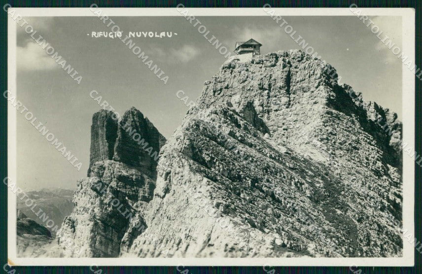 Belluno Cortina d'Ampezzo Rifugio Nuvolau Foto cartolina RB7272 – fronte