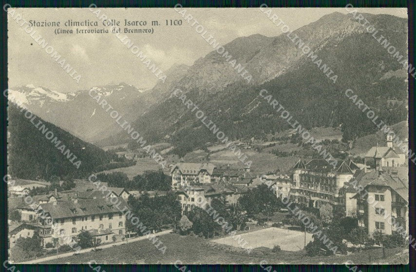 Bolzano Colle Isarco Stazione Climatica Franzl 335-8 Tennis cartolina RB7276 – fronte