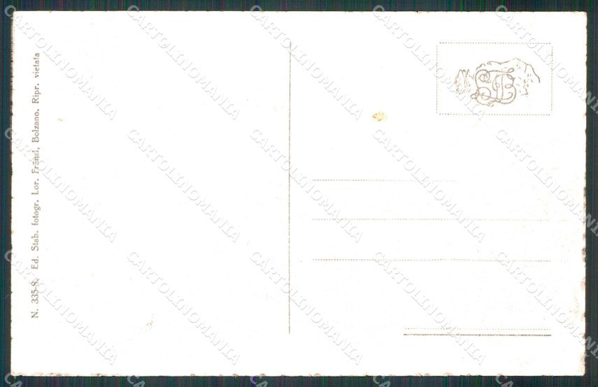 Bolzano Colle Isarco Stazione Climatica Franzl 335-8 Tennis cartolina RB7276 – retro
