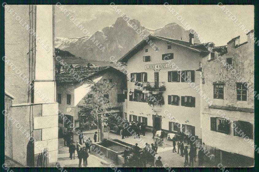 Bolzano Castelrotto Albergo e Pensione Agnello Franzl 2989 cartolina RB7290 – fronte
