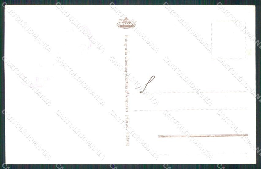 Trento Campitello di Fassa Col Rodella Foto cartolina RB7292 – retro