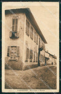 Milano Casorezzo Municipio e Scuole PIEGHINA cartolina RB7322 – fronte