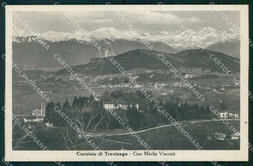 Varese Caldana Carnisio di Trevisago Casa Mòrlin Visconti cartolina RB7326 – fronte