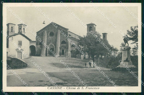 Alessandria Cassine Chiesa di San Francesco cartolina RB7328 – fronte