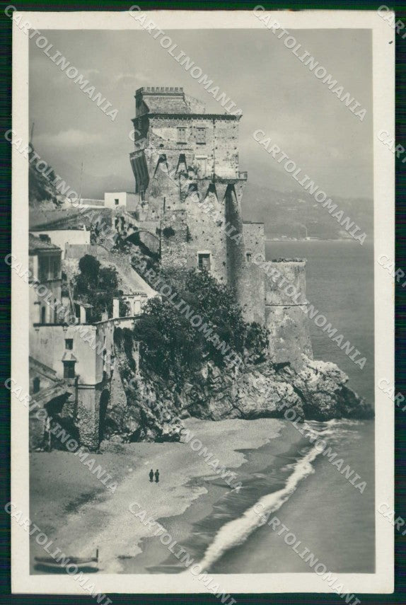 Salerno Cetara Spiaggia Foto cartolina RB7336 – fronte