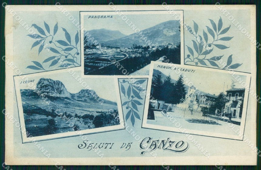 Como Canzo Monumento ai Caduti I Corni cartolina RB7340 – fronte