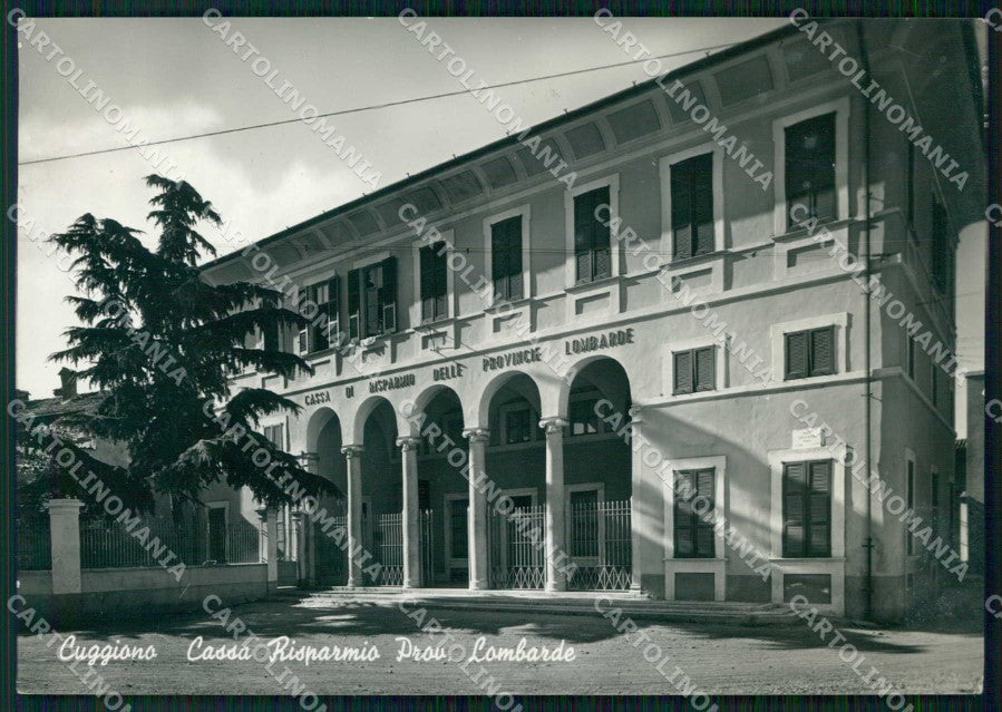 Milano Cuggiono Cassa Risparmio Lombarde Foto FG cartolina RB7370 – fronte