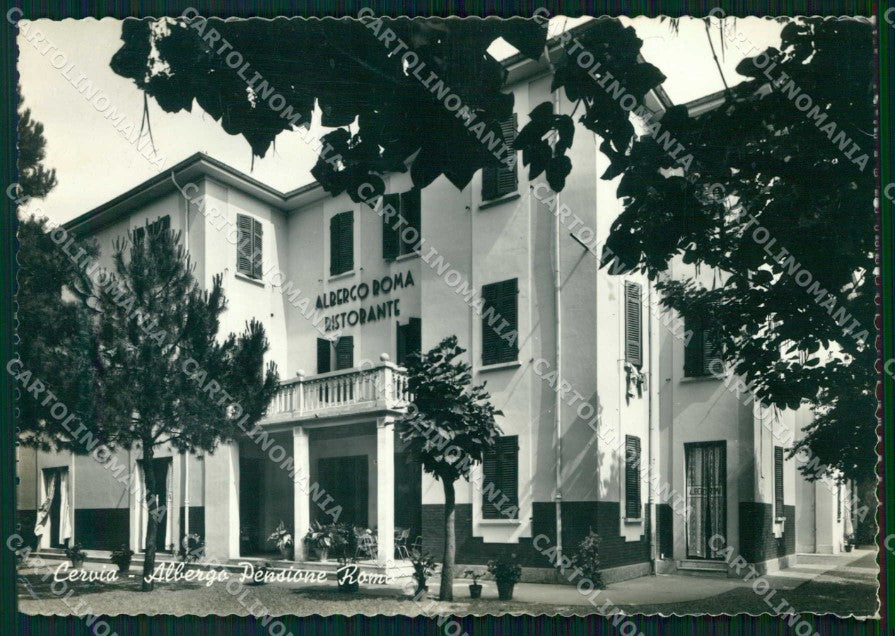 Ravenna Cervia Albergo Pensione Roma FG Foto cartolina RB7376 – fronte