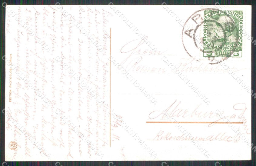 Brescia Lago di Garda Isola di Garda Battello cartolina RB7395 – retro