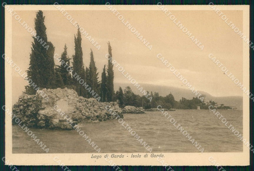 Brescia Lago di Garda Isola di Garda cartolina RB7398 – fronte