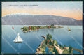 Brescia Lago di Garda Isola di Garda Barche a Vela cartolina RB7400 – fronte