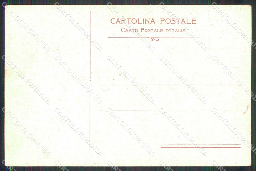 Verbania Isola Bella Hotel Du Dauphin Perolini e Fiori cartolina RB7416 – retro