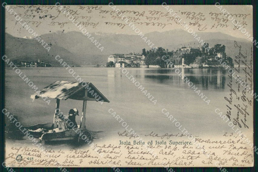 Verbania Isola Bella Brunner 648 cartolina RB7417 – fronte