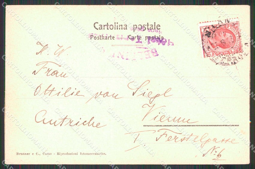 Verbania Isola Bella Brunner 648 cartolina RB7417 – retro