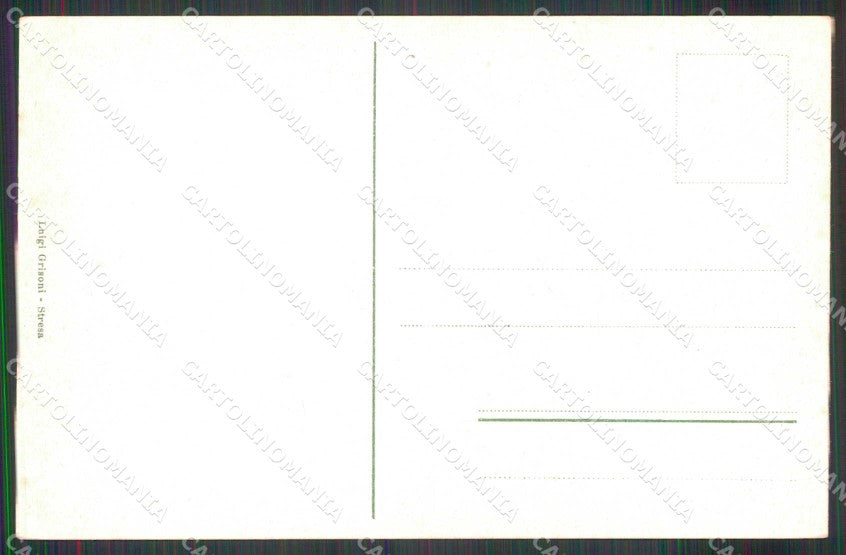 Verbania Isola Pescatori Lago Maggiore Barche cartolina RB7421 – retro