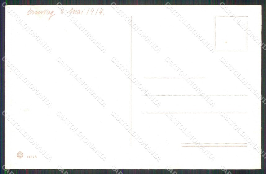 Verbania Isola Superiore Lago Maggiore Barche Brunner 14618 cartolina RB7424 – retro