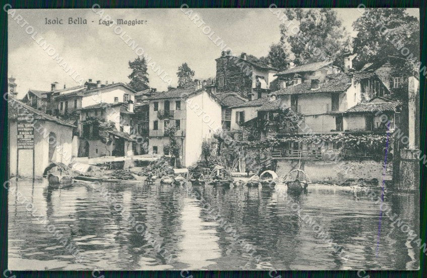 Verbania Isola Bella Brunner 504 cartolina RB7426 – fronte