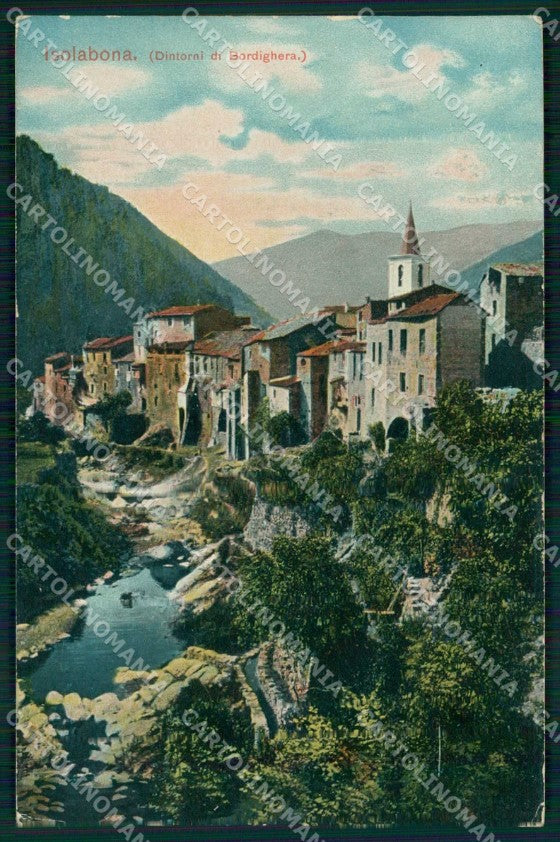 Imperia Isolabona Dintorni di Bordighera cartolina RB7441 – fronte