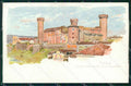 Torino Ivrea Castello Quattro Torri Secolo XIV Metlicovitz cartolina RB7451 – fronte