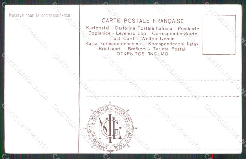 Brescia Lago di Garda Isola Lecchi cartolina RB7454 – retro