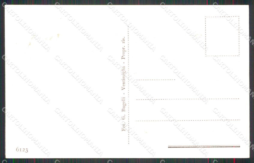 Imperia Ventimiglia Mortola Tea Room cartolina RB7461 – retro