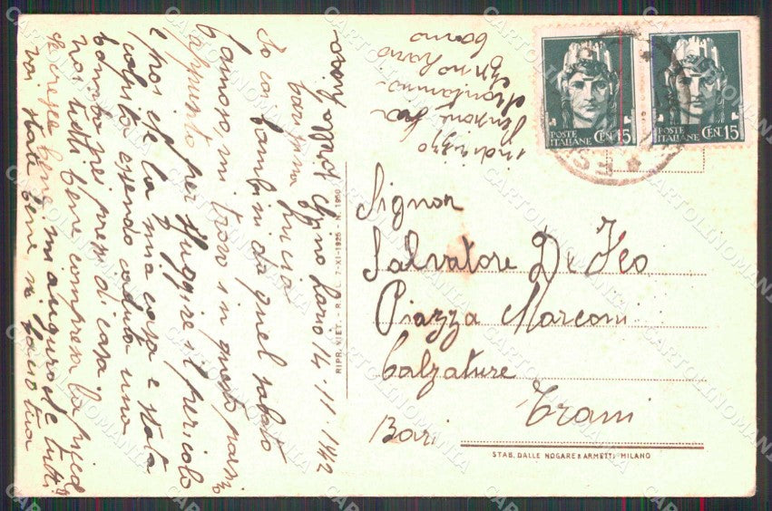 Como Esino Lario Pensione La Montanina Madri Canossiane cartolina RB7468 – retro