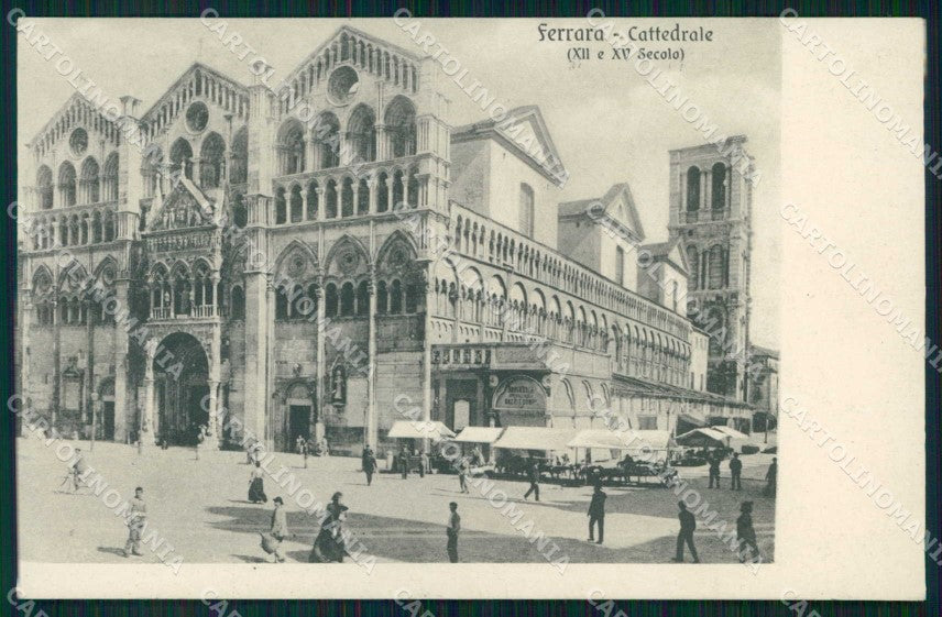 Ferrara Città Cattedrale Mercato cartolina RB7497 – fronte