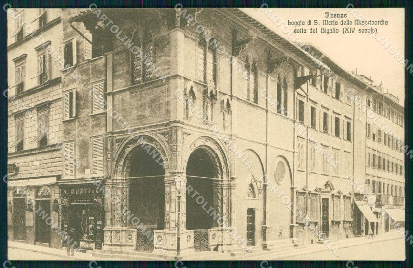 Firenze Città Loggia S. Maria della Misericordia cartolina RB7533 – fronte