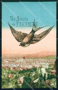 Firenze Città Un Saluto da cartolina RB7540 – fronte