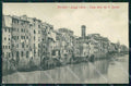 Firenze Città Lungo l'Arno Via S. Jacopo Stengel 11350 cartolina RB7541 – fronte