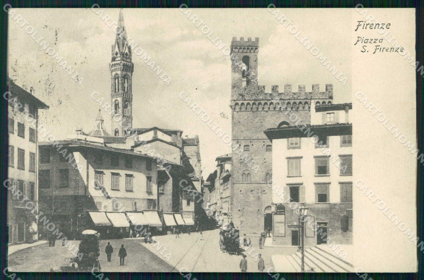 Firenze Città Piazza S. Firenze cartolina RB7544 – fronte