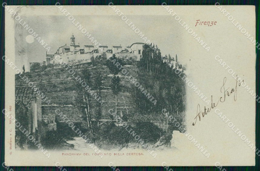 Firenze Città Convento della Certosa Modiano 962 cartolina RB7570 – fronte