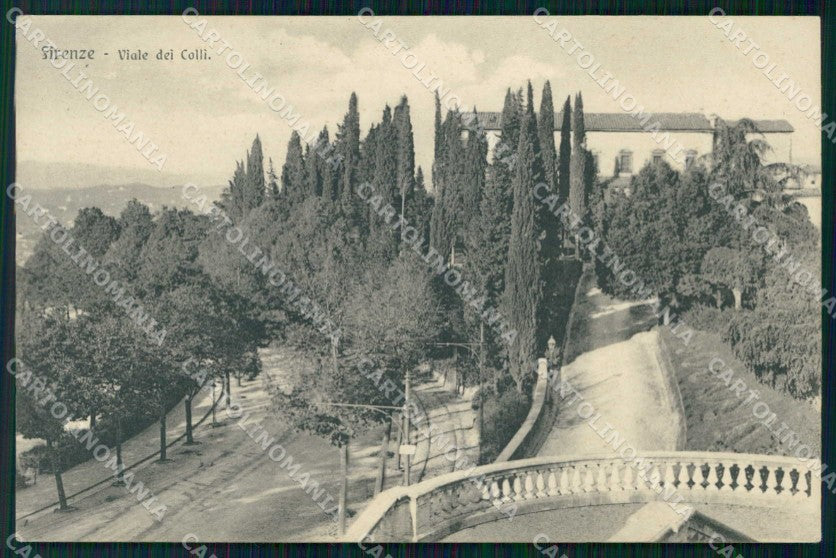 Firenze Città Viale dei Colli cartolina RB7571 – fronte