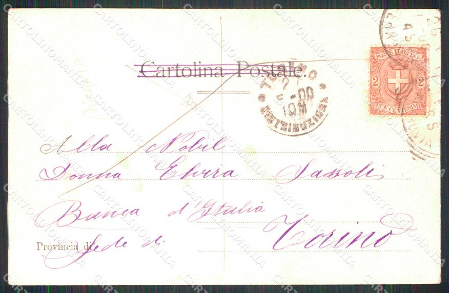 Firenze Città Porta S. Giorgio Stengel 11462 PIEGA cartolina RB7579 – retro