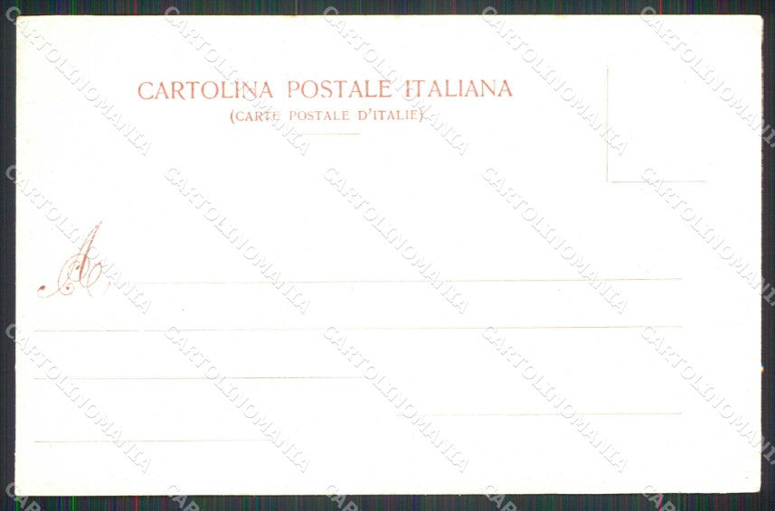 Firenze Città Mercato Vecchio Piazza degl'Amieri Modiano 1538 cartolina RB7582 – retro