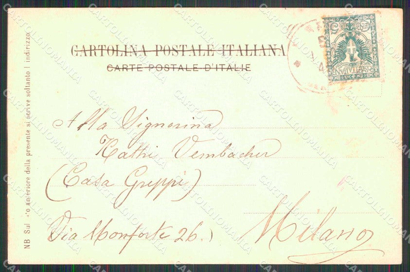 Firenze Città Ponte alla Badia cartolina RB7585 – retro